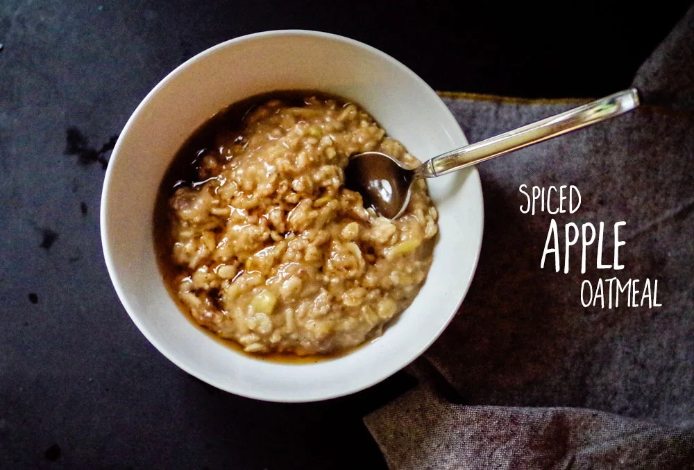 Spiced Apple Oatmeal, by Beautiful Ingredient