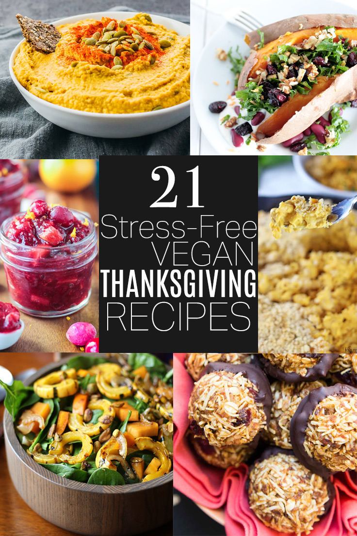 21 Stress-Free Vegan Thanksgiving Recipes by Beautiful Ingredient #veganrecipes #veganthanksgiving #thanksgiving #recipes #holiday #stress-free