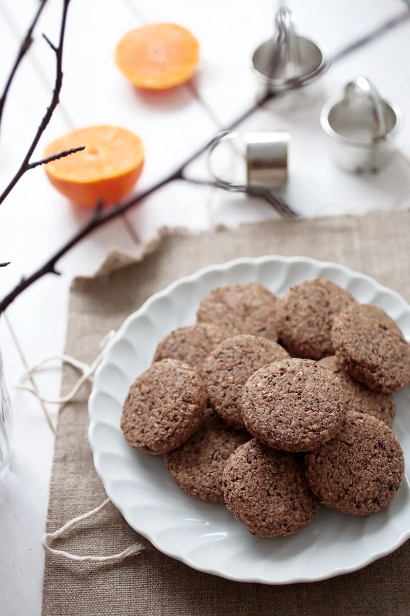 Vegan &amp; Gluten-Free Almond and Cinnamon Cookies by Evi of Green Evi