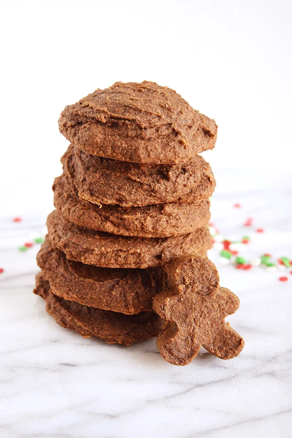 Vegan Soft Batch Gingerbread Cookies by Sara of Beaming Banana