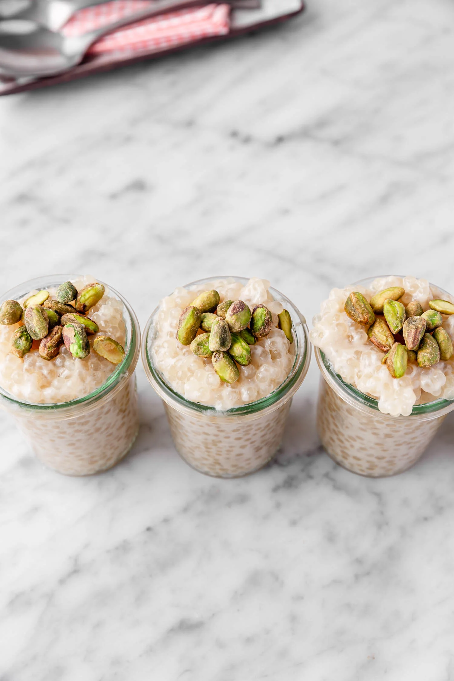 Vegan Vanilla Tapioca Pudding with a Butterscotch Option — Beautiful