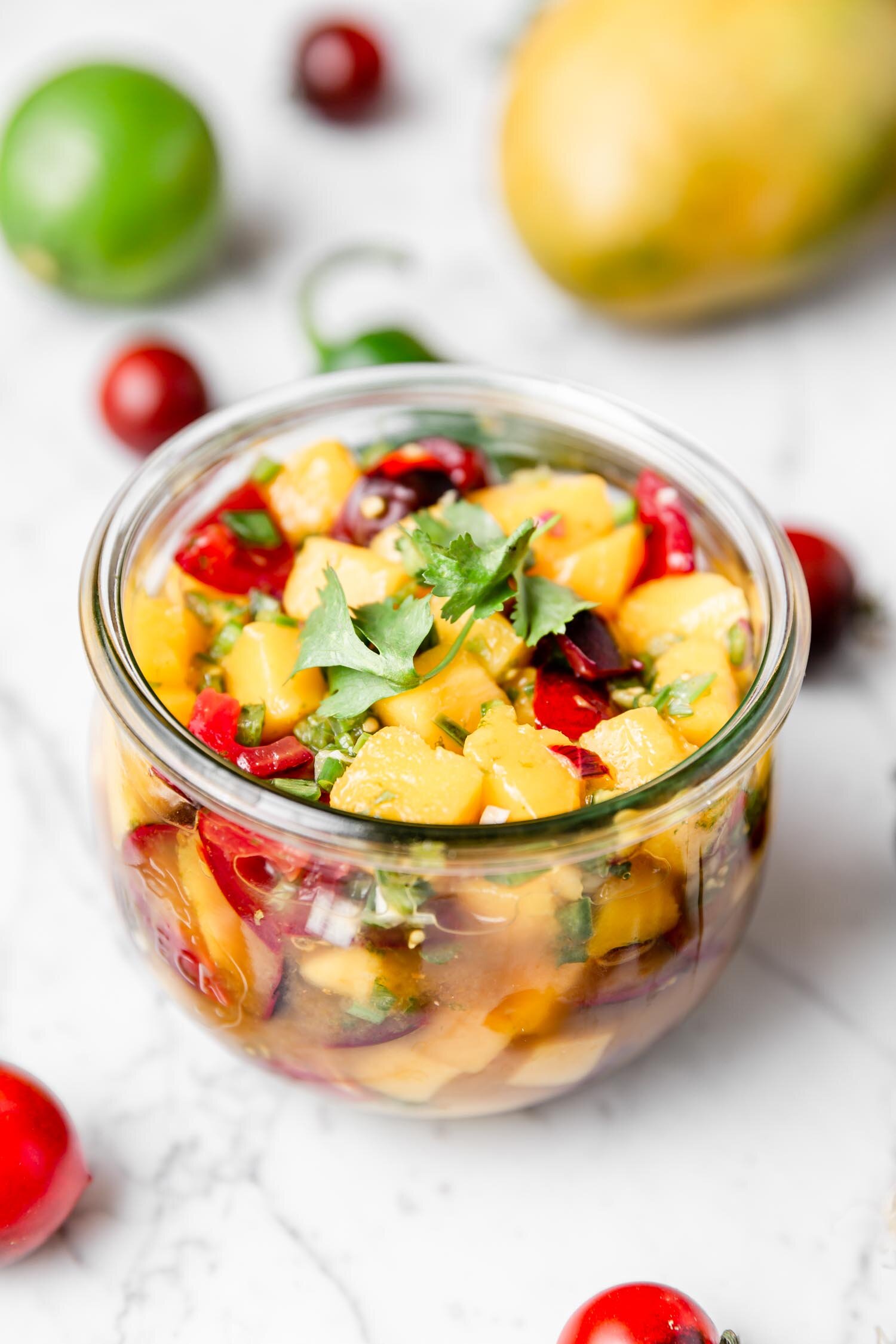 Five Ingredient Mango Salsa