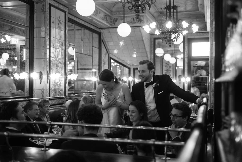 COPPER + CREAM COUPLES: Planning a Restaurant Reception 