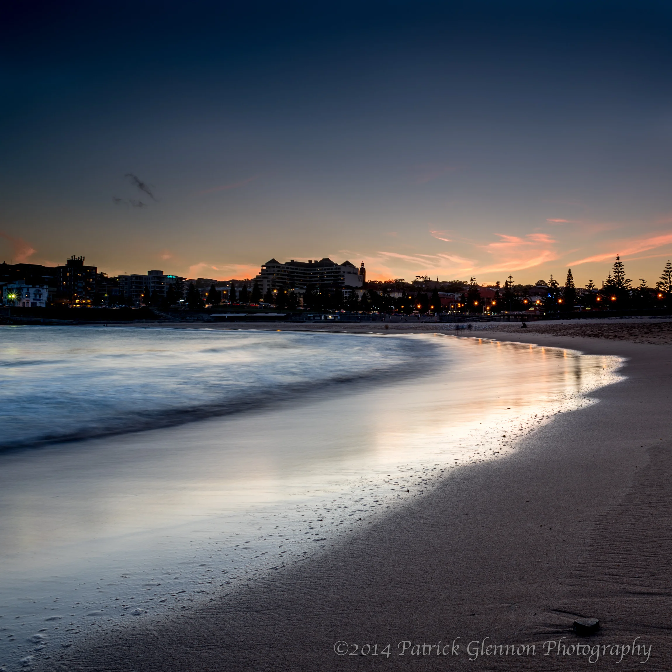 Sunset at Coogee Beach