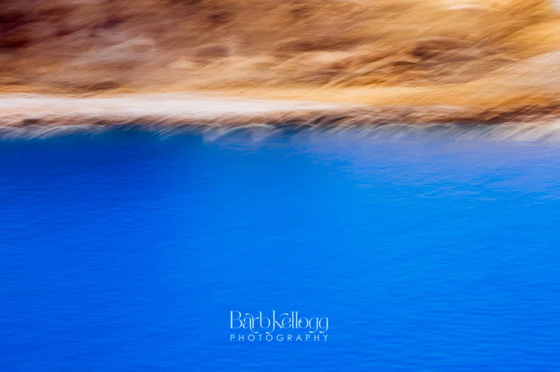 Abstract Lake by Barb Kellogg, see in the Shop here .