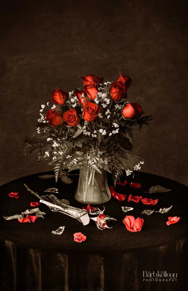 Red for love. And...anger.