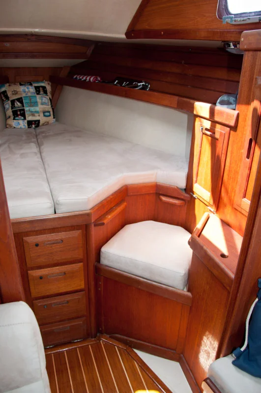 Spacious staterooms
