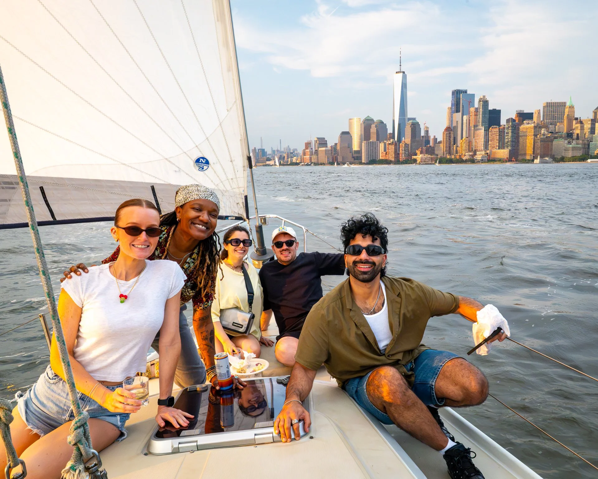 Returning Guests Out for a Sail