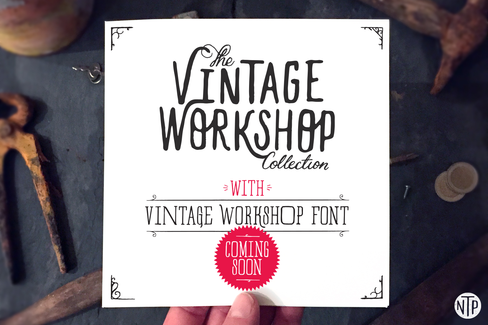 It's really great to be working on my first digital product. Soon to be released to the world. It's taking longer than I expected mainly because the collection has turned into a huge bundle of digital goodness. What started out being a few helpful photoshop smart object backgrounds has now developed into... • 6 SMART OBJECT BACKGROUNDS • A VINTAGE WORKSHOP FONT WITH ALTERNATE UPPERCASE LETTERS, PLUS GLYTHS & EXTRAS • 6 SMART OBJECT BACKGROUNDS • 6 EDITABLE LOGOS • PLUS A BONUS SET OF 10 ADVENTURE ICONS This collection is going to be really useful for letterers, designers and illustrators of mixed levels and with Illustrator and Photoshop files too. Look out on Instagram for updates, fun times and maybe, just maybe some giveaways as well.