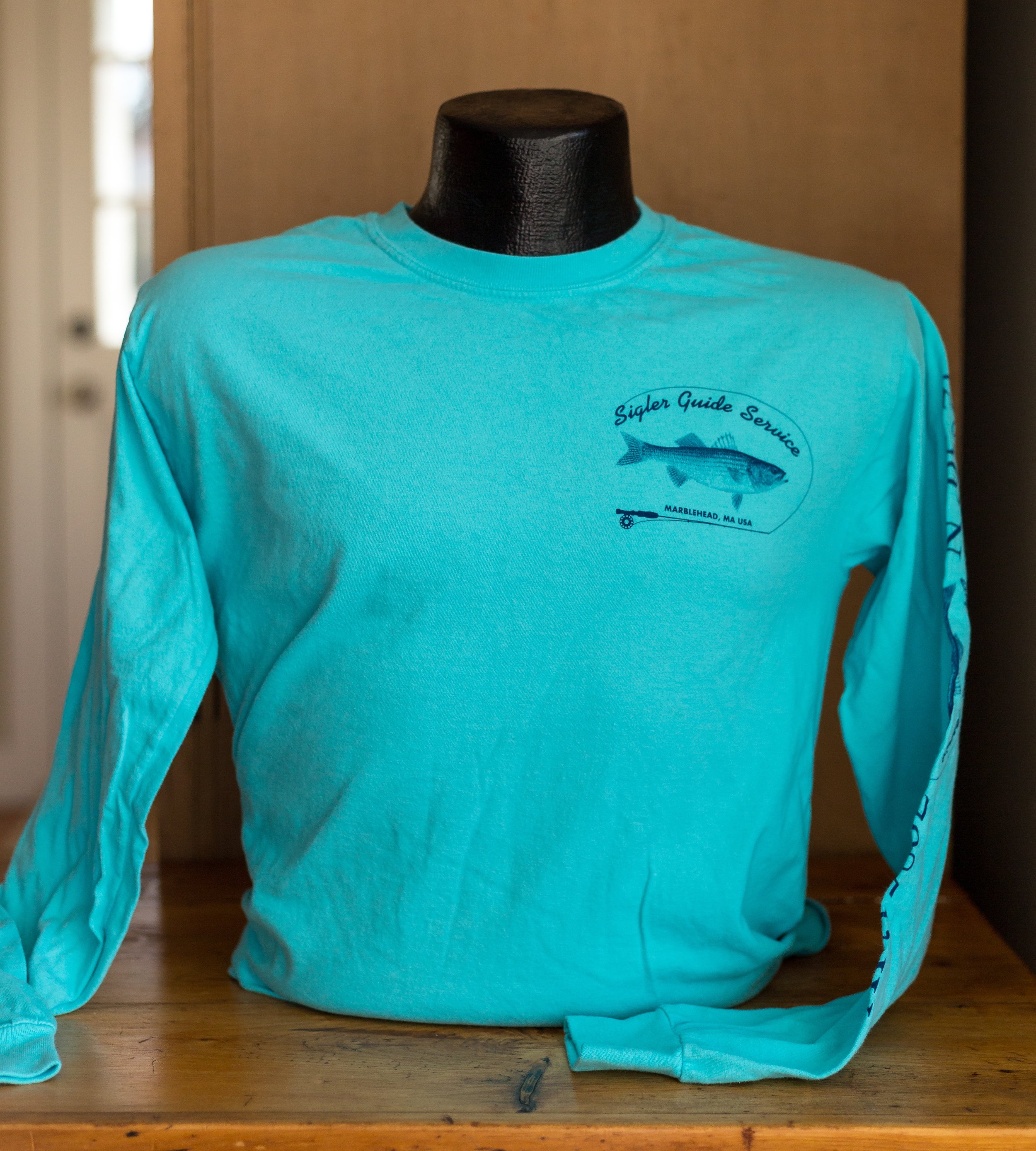 Sigler Guide Service pigment dyed Comfort Colors LS tees (adult