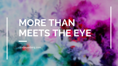 More Than Meets the Eye — Dry Bones & Writing Stones