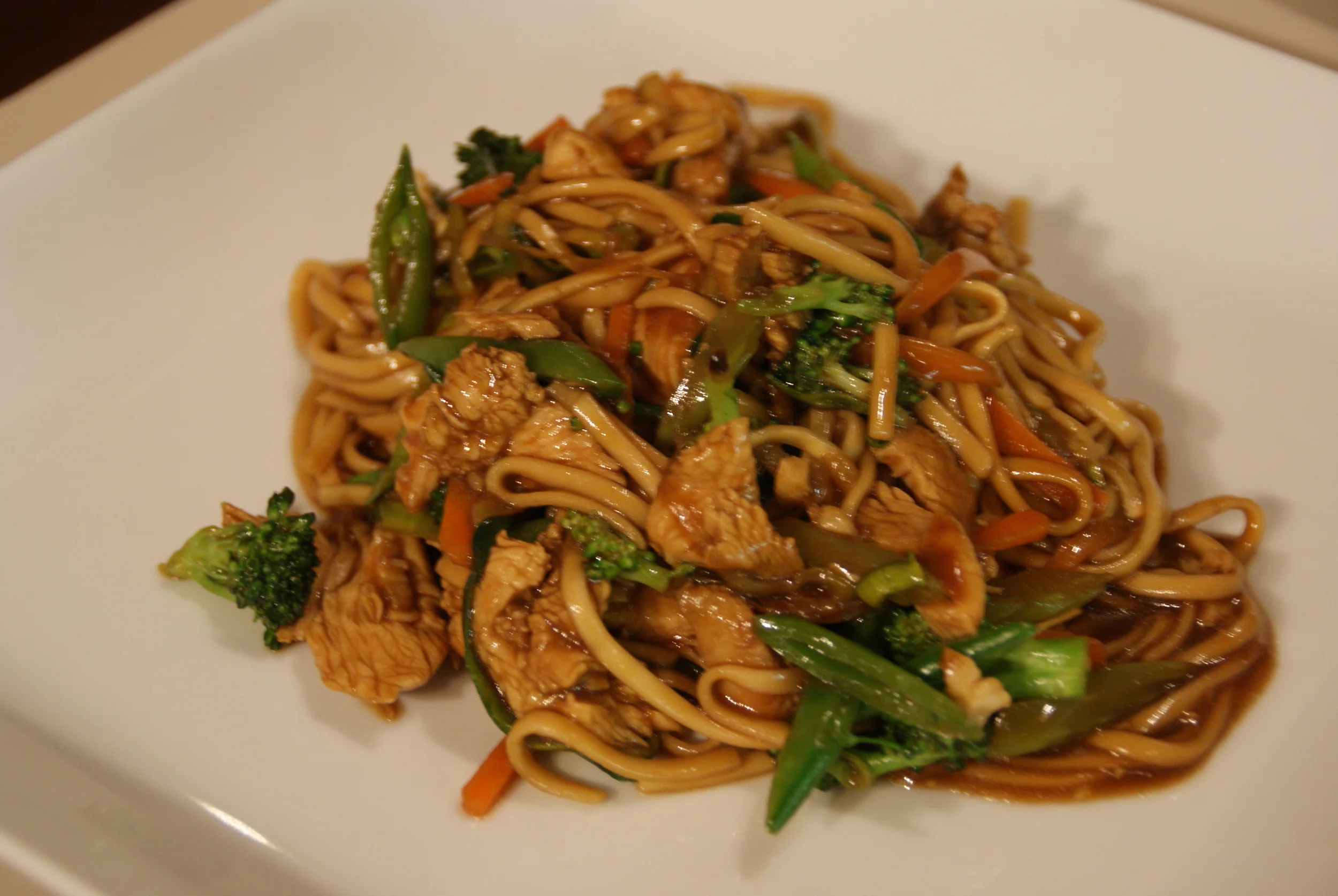 Chicken Lo Mein - Restaurant Style