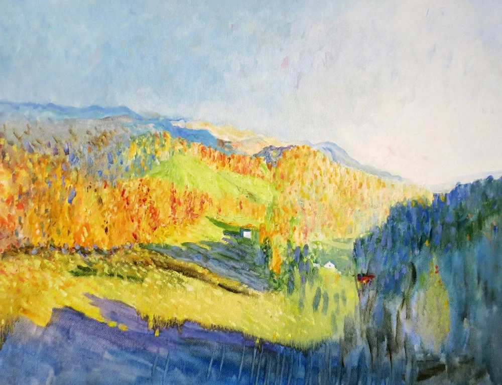 Kosinski Painting : Lost Province, Ashe County, NC