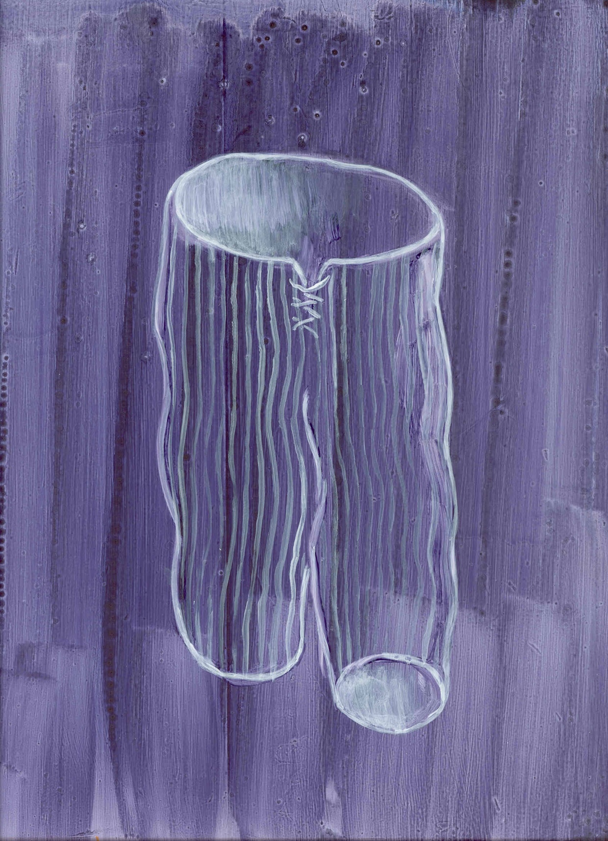 Britches , 2003 Pigment, acrylic polymer, and gesso on board 12" x 9.75"