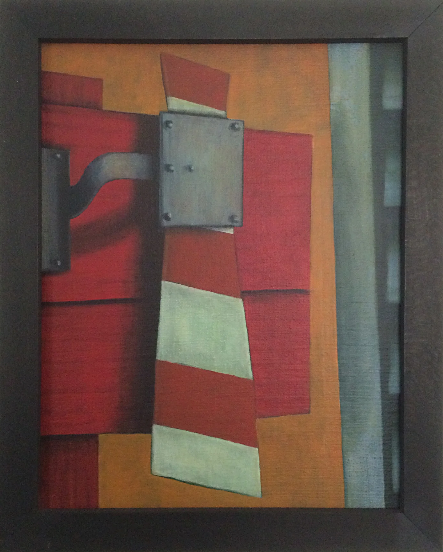 Station, 2003 P igment, acrylic polymer, and gesso on linen-mounted panel