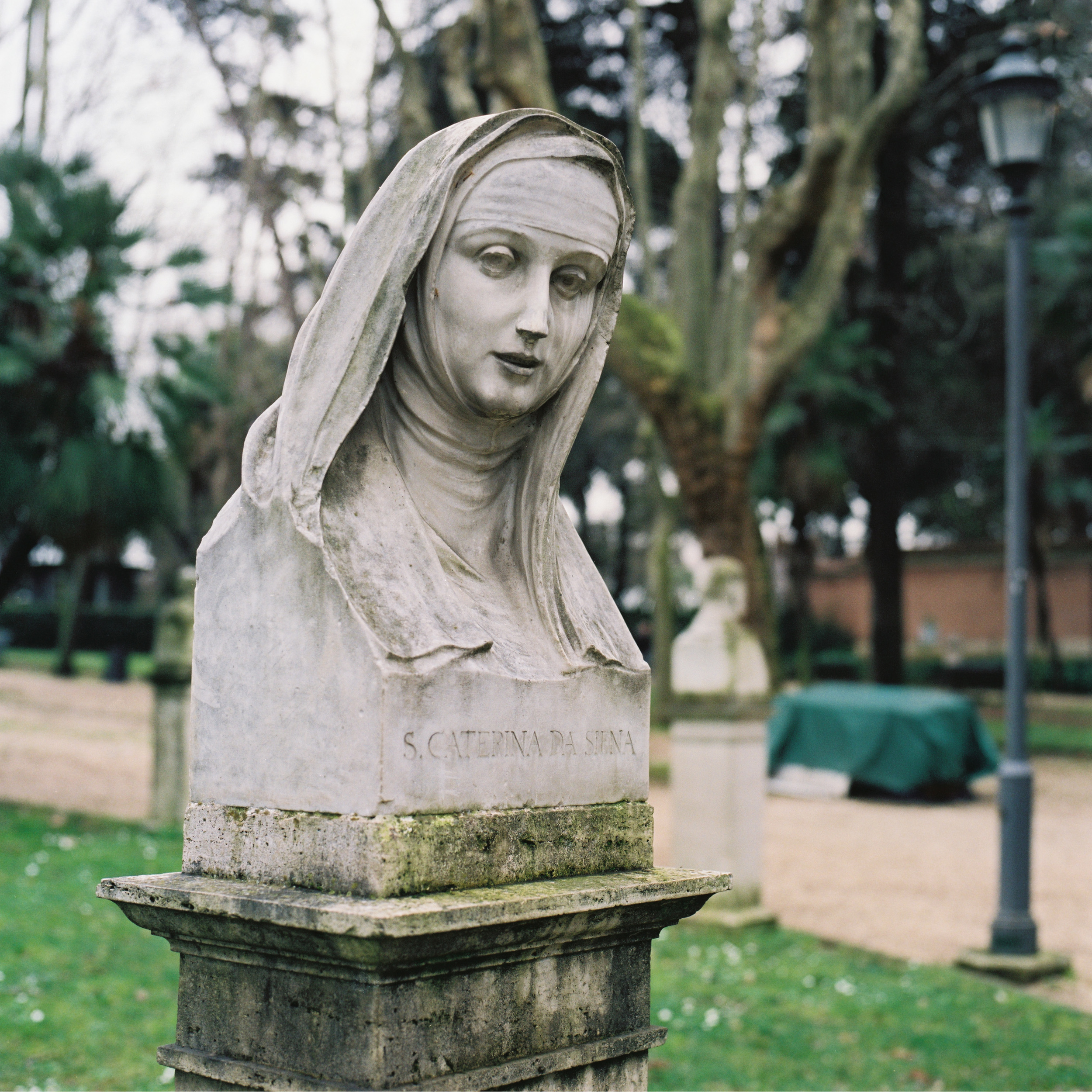  S. Caterina da Siena,  Borghese Gardens,  Rome, 2015 