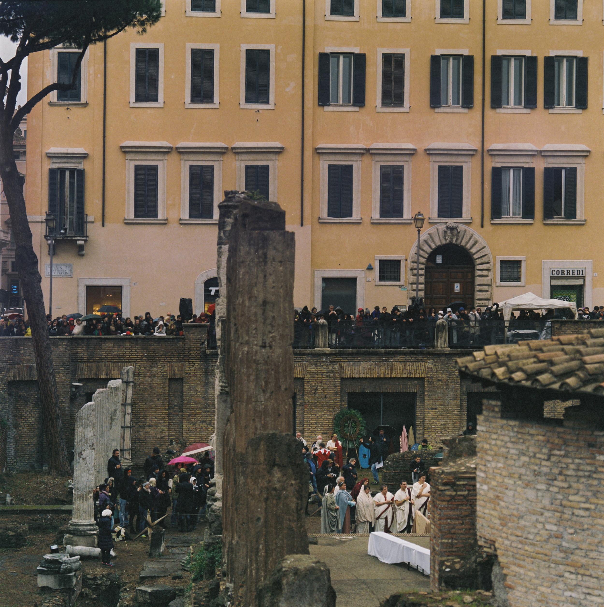 Area Sacra, Ides of March, Rome, 2015
