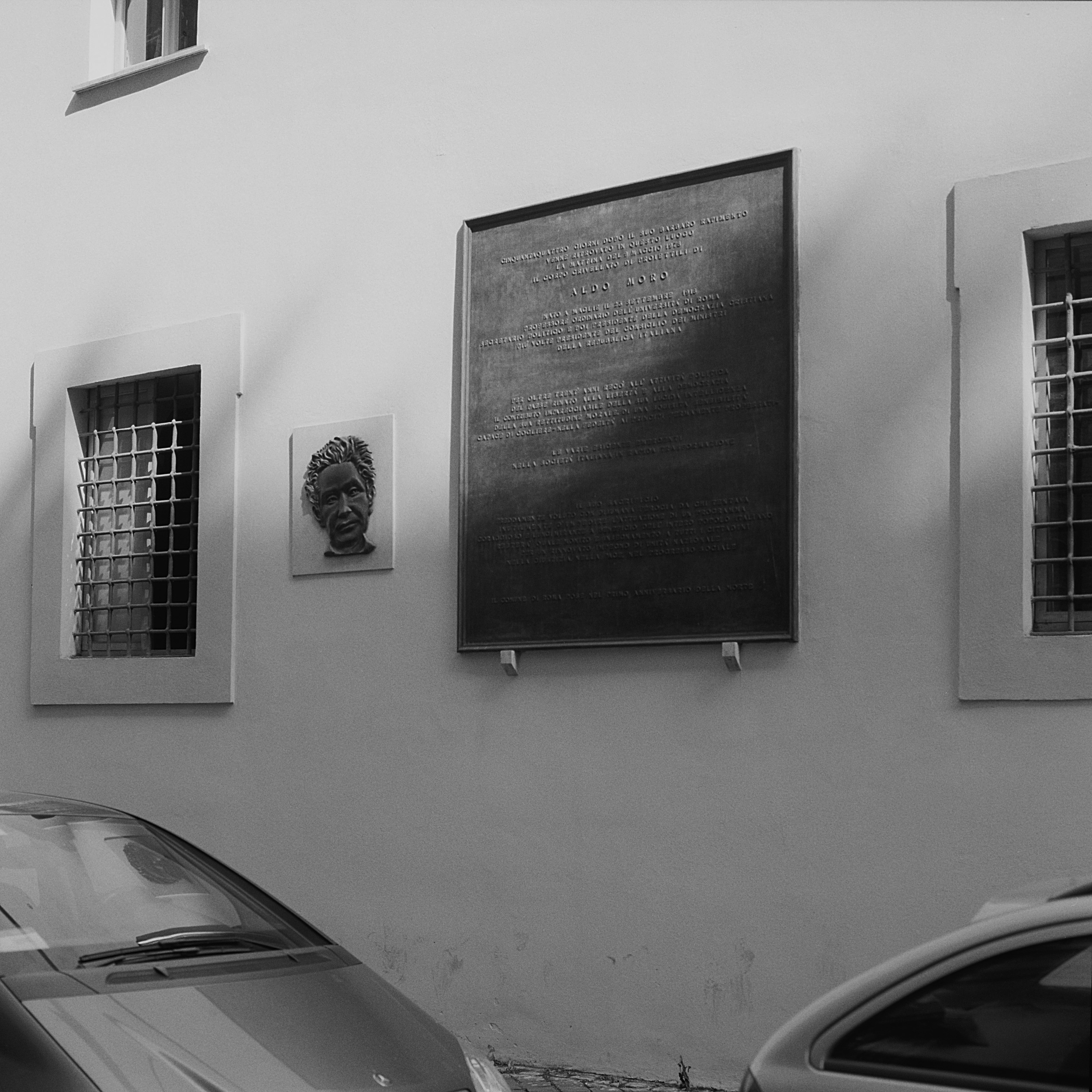 Aldo Moro Site, Crypto Balbi, Rome, 2015