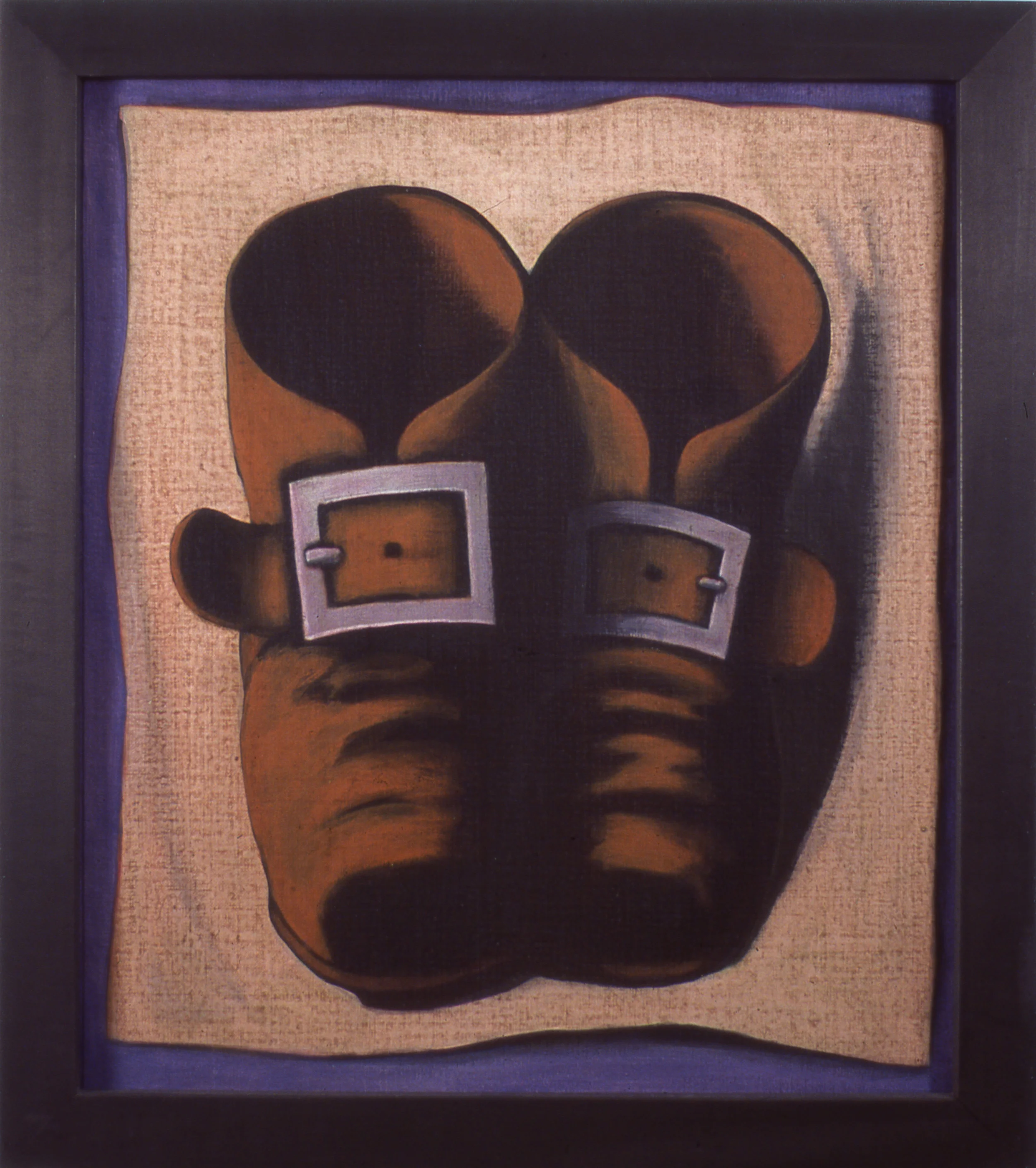 Rest, 2010 P igment, acrylic polymer, and gesso on linen-mounted panel 8.25" x 16.25"