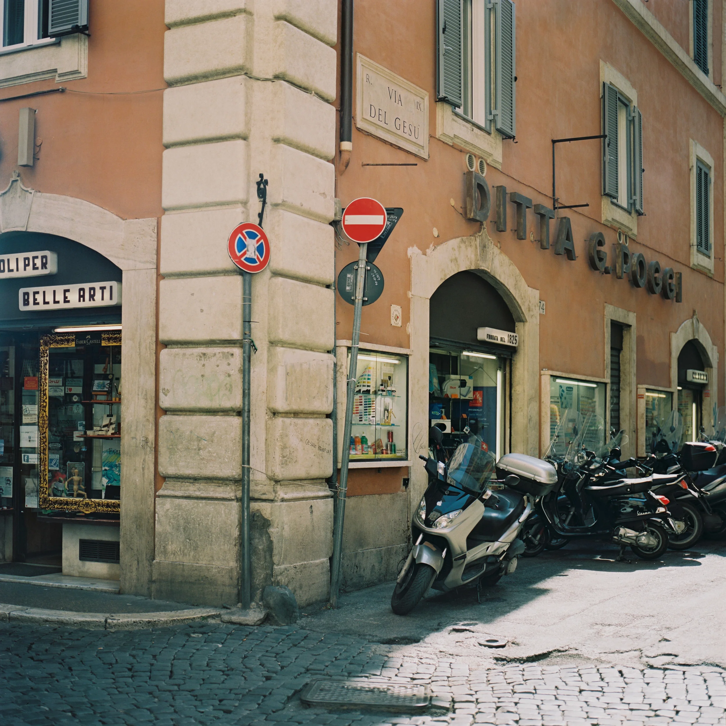 Ditta G. Poggi, Via del Gesù, Rome, 2015