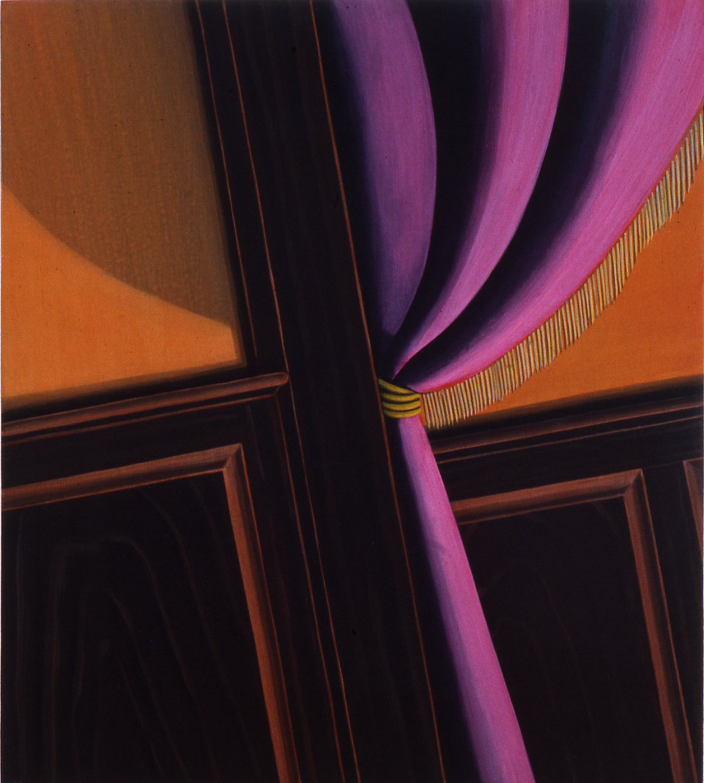 Parlor, 1992 Pigment, acrylic polymer, and gesso on board