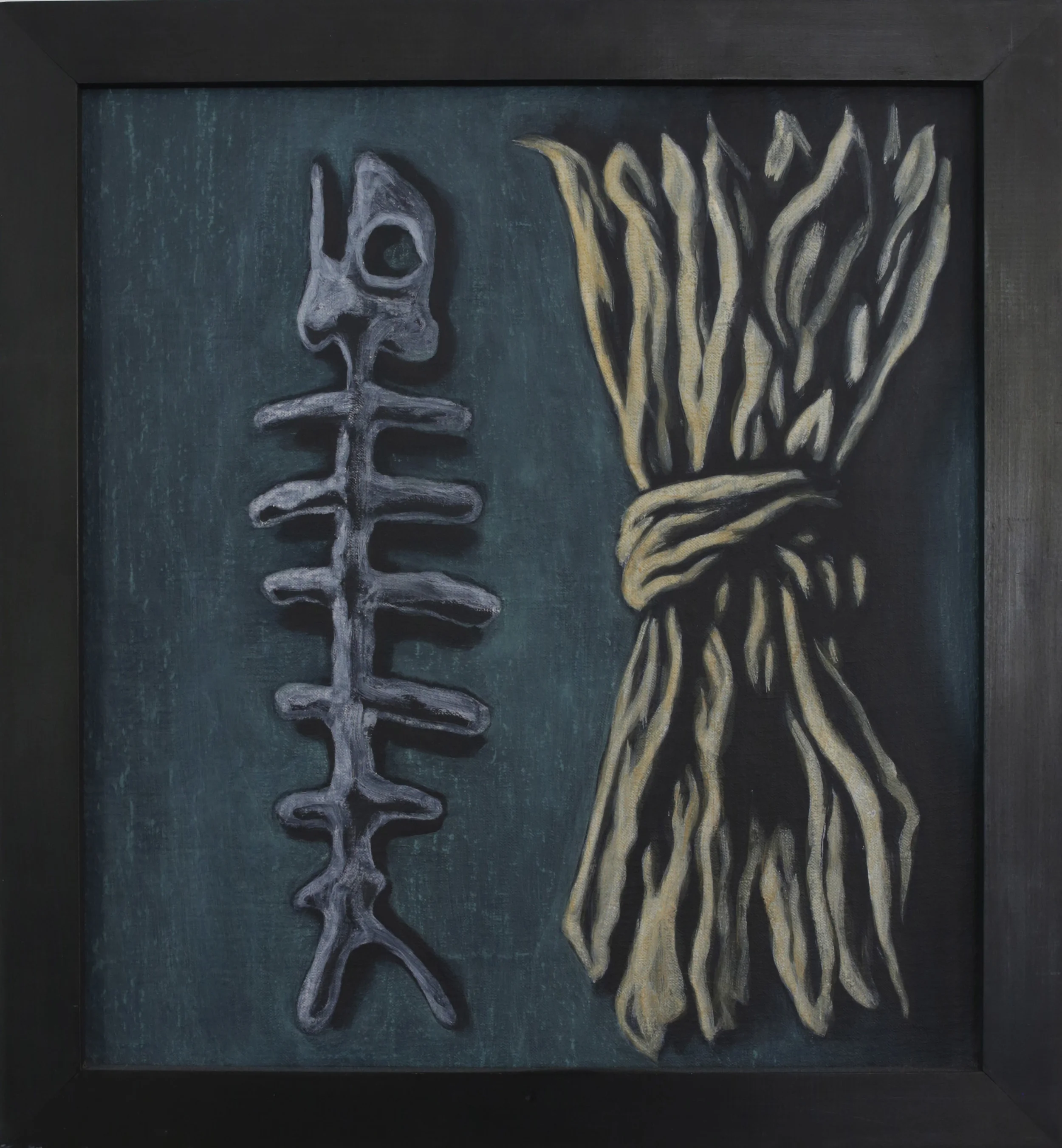 Bounty, 1991 Pigment, acrylic polymer, and gesso on linen-mounted panel