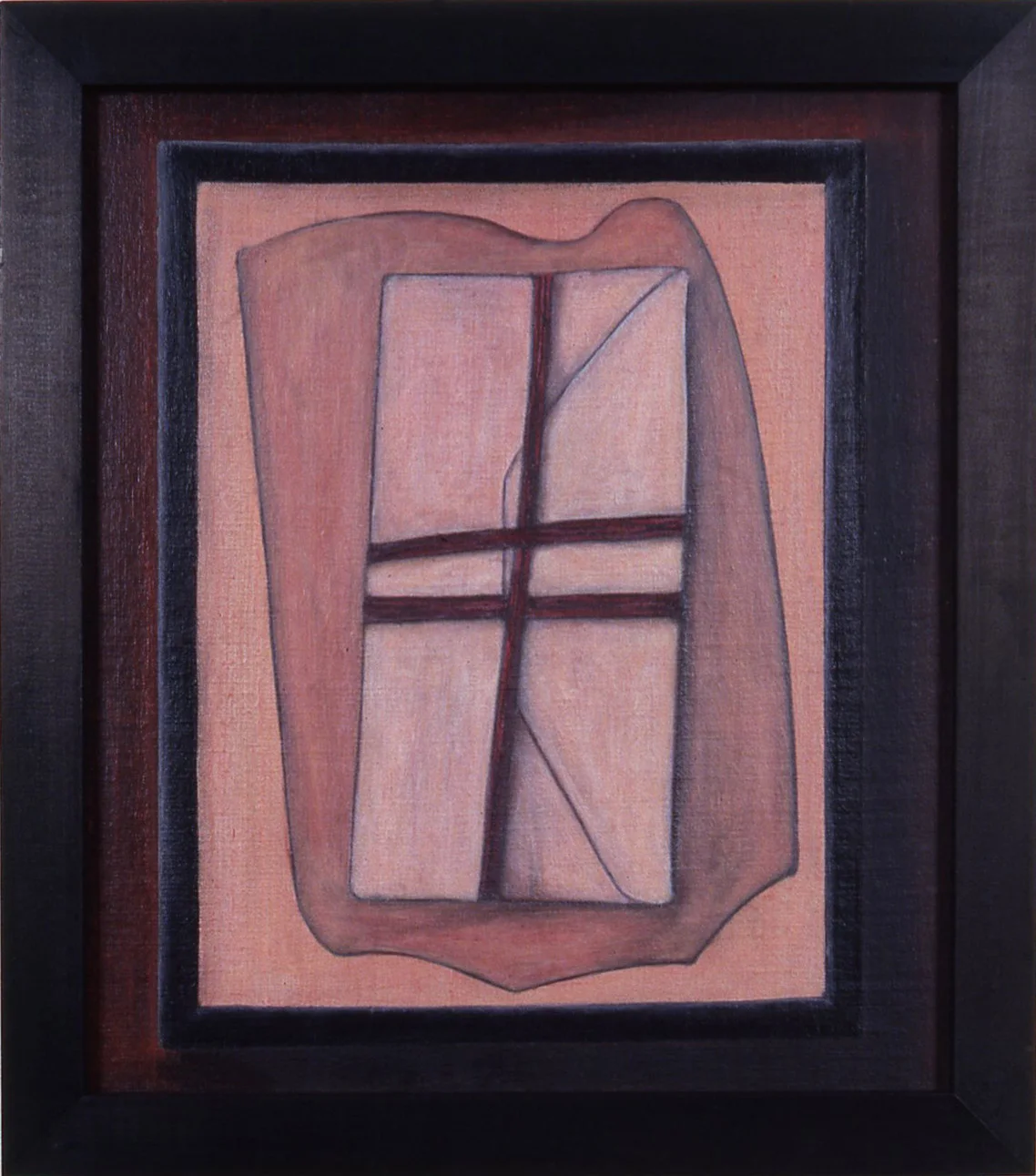 Deed , 1987 India ink, pigment, acrylic polymer, and gesso on linen-mounted panel