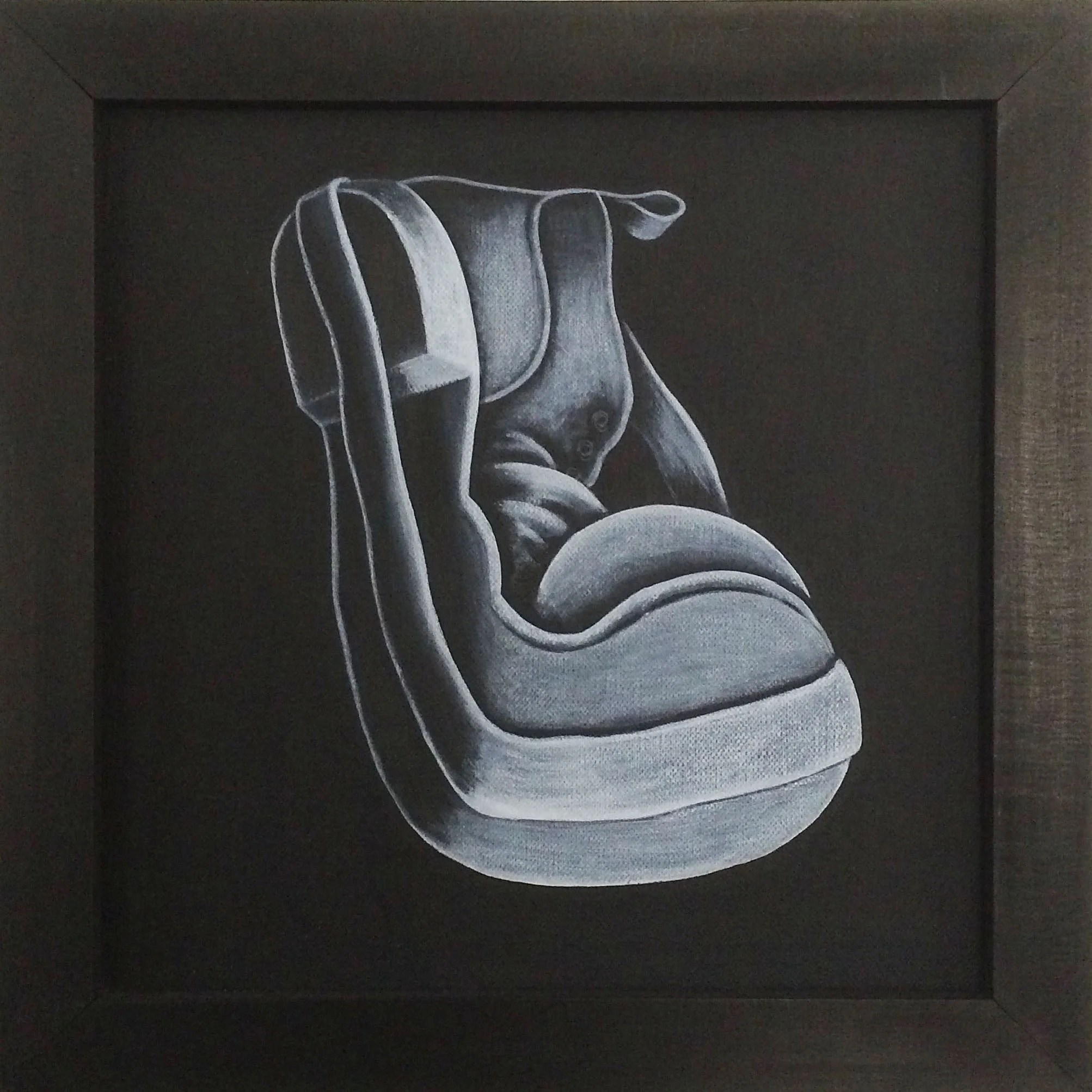 Hobo, 1991 Pigment, acrylic polymer, and gesso on linen-mounted panel
