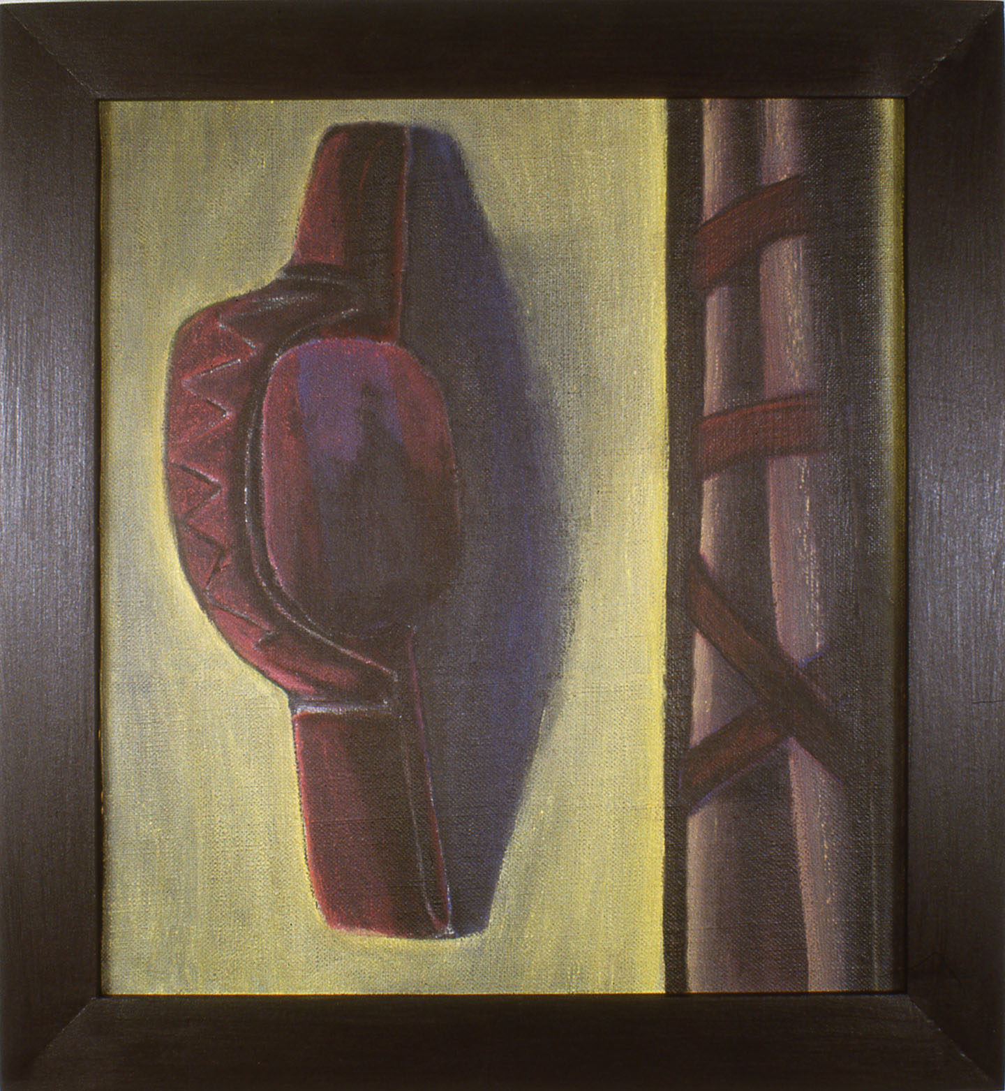Aesop, 1987 India ink, pigment, acrylic polymer, and gesso on linen-mounted panel