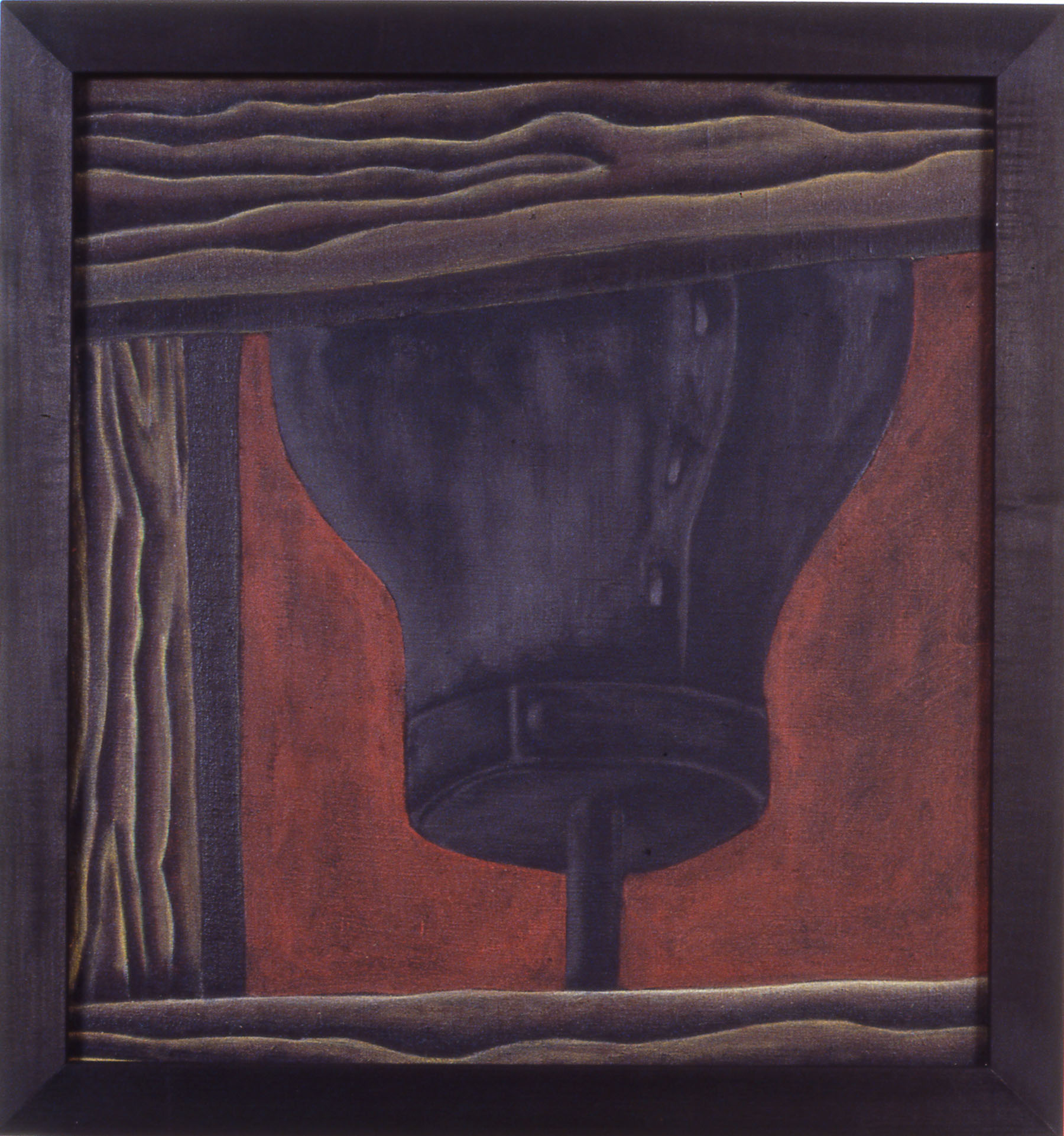    Bully,  &nbsp;1988 Pigment, acrylic polymer, and gesso on linen-mounted panel 