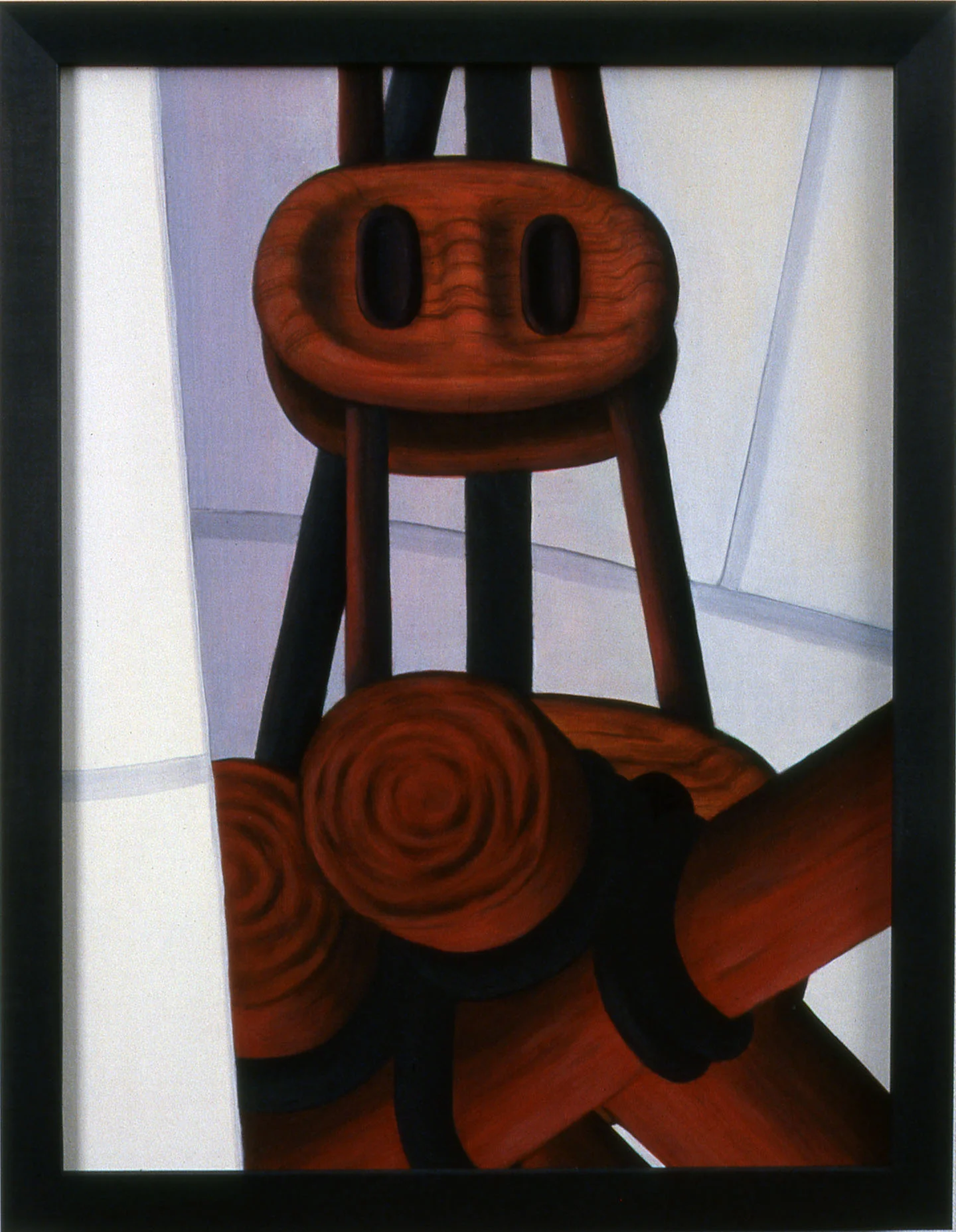 Launch, 1991 Pigment, acrylic polymer, and gesso on linen-mounted panel