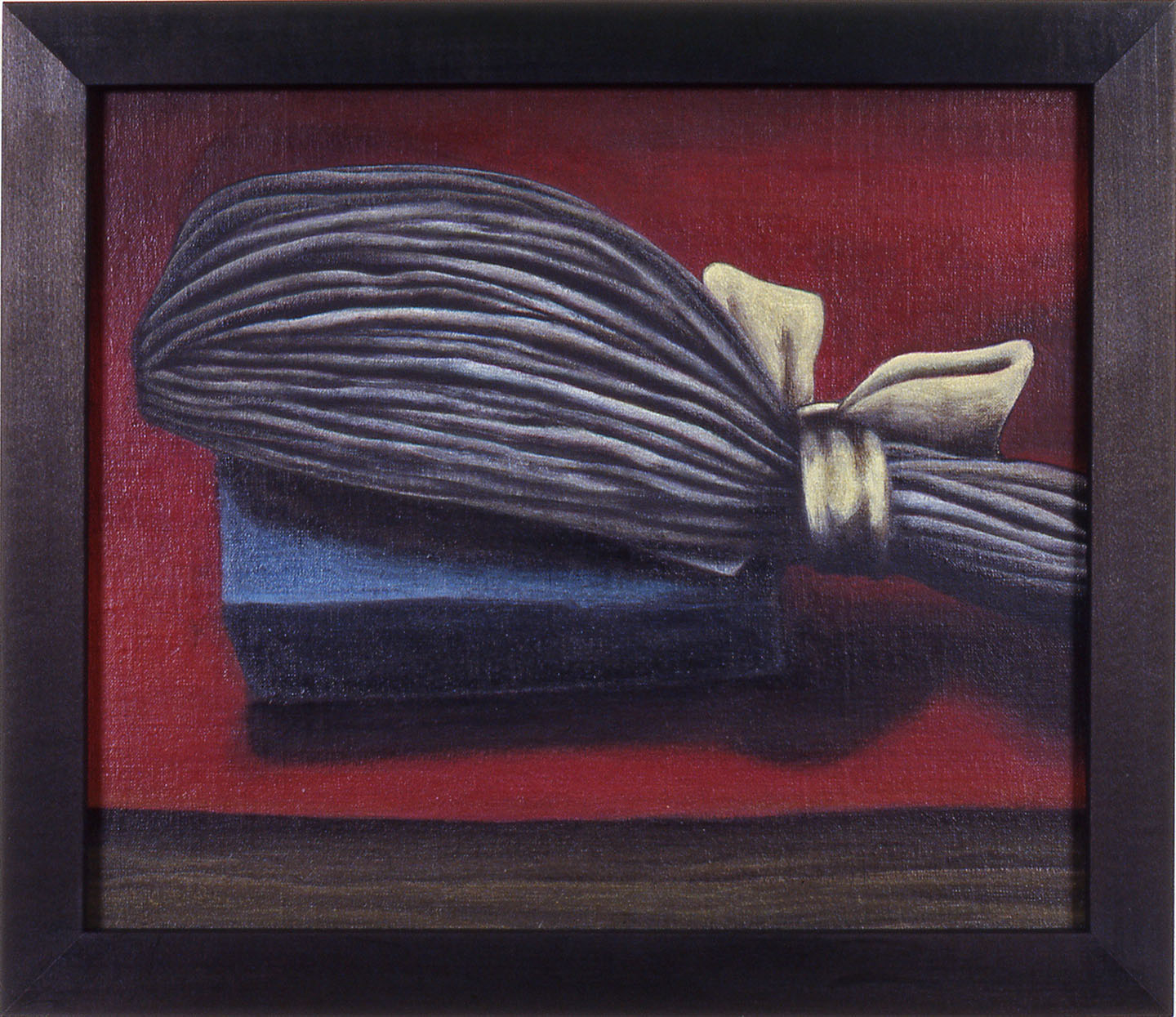    Whig,  &nbsp;1989 Pigment, acrylic polymer, and gesso on linen-mounted panel 