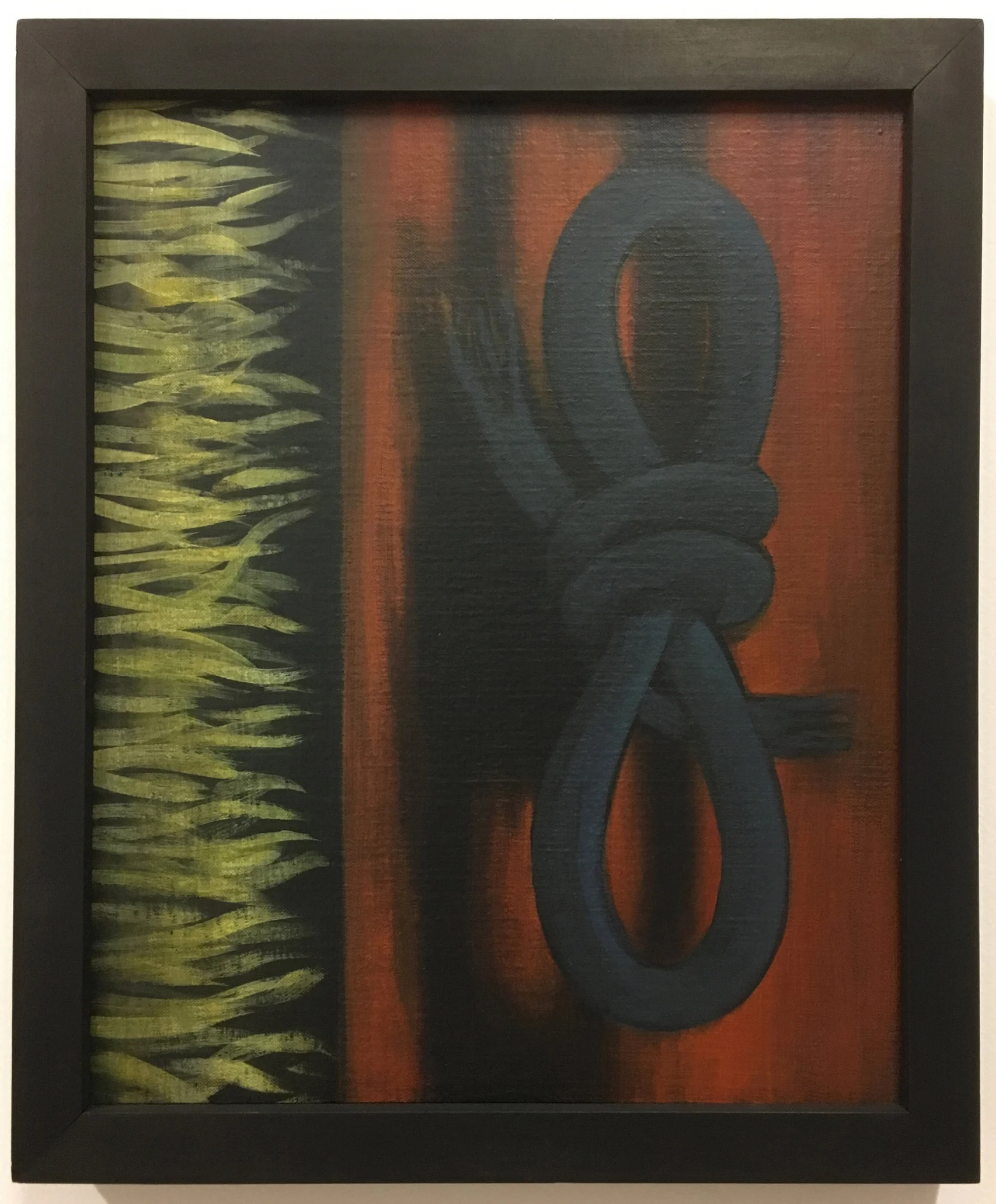 Surinam, 2016 P igment, acrylic polymer, and gesso on linen-mounted panel 20.5" x 17"