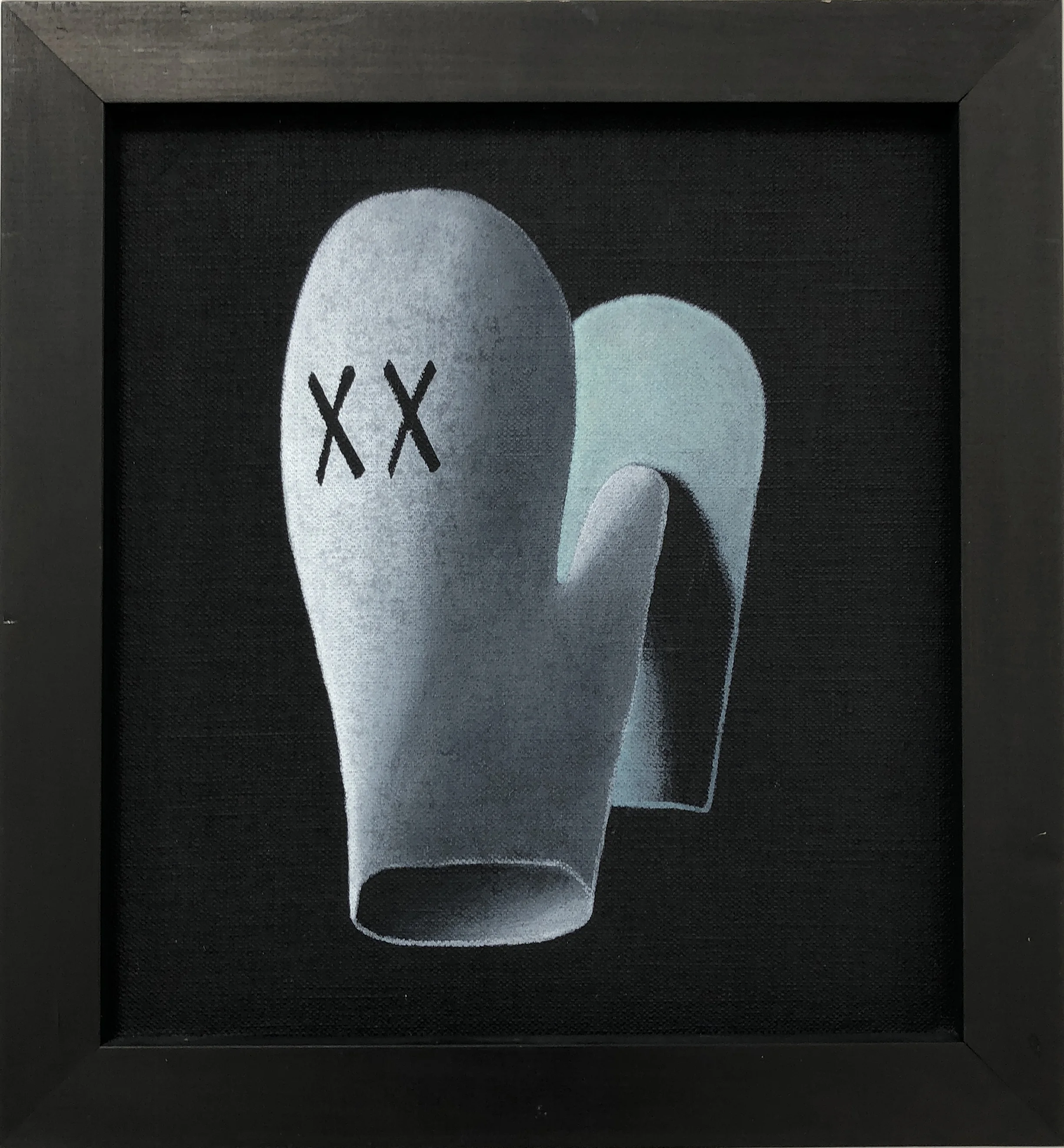 Farewell, 1991 Pigment, acrylic polymer, and gesso on linen-mounted panel