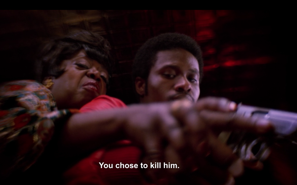 Shameik Moore as Shaolin Fantastic and Lillias White as Fat Annie in The Get Down on Netflix