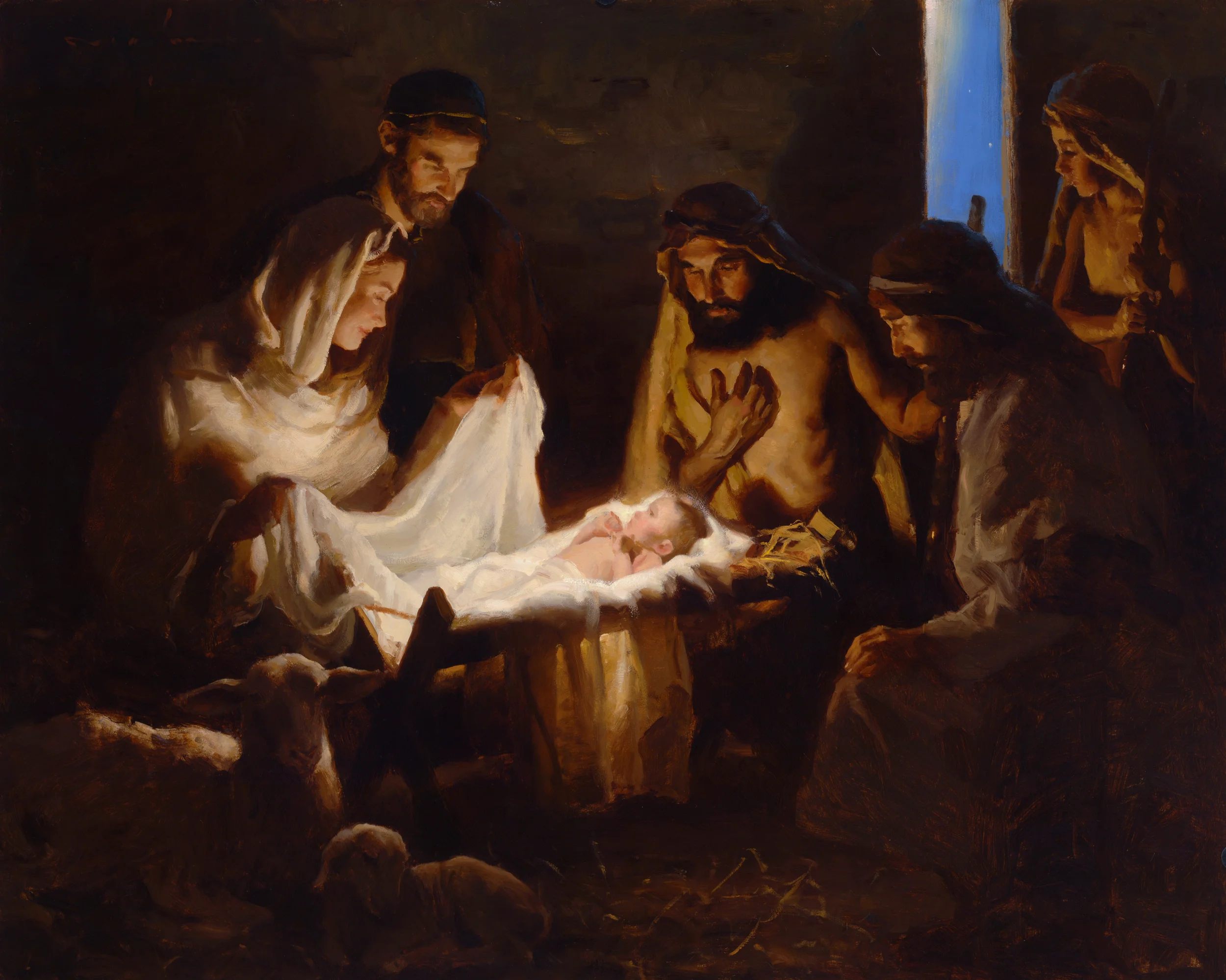 Light of the World , 24x30", oil on board