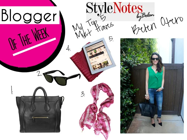 BLOGGER OF THE WEEK: BELEN OTERO