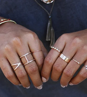 Trend Report: Stackable Rings