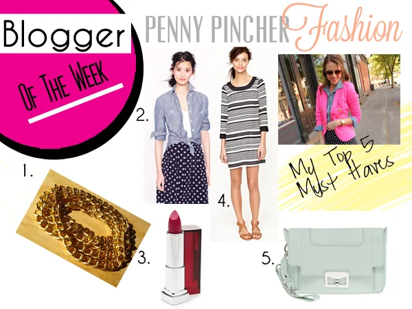 BLOGGER OF THE WEEK: PENNY PINCHER