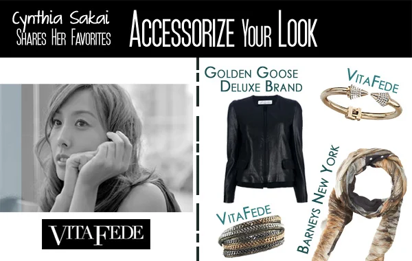 ACCESSORIZE YOUR LOOK: CYNTHIA SAKAI - VITA FEDE