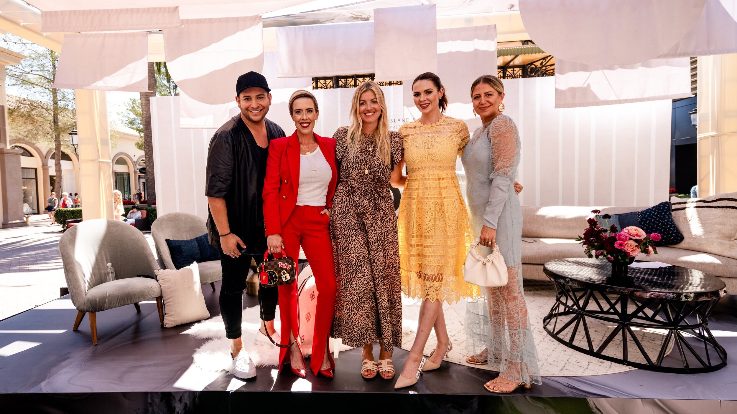 Lo VonRumpf, Cassydy Berliner, Gorjana Reidel, Carly Steel, and Lindsay Albanese