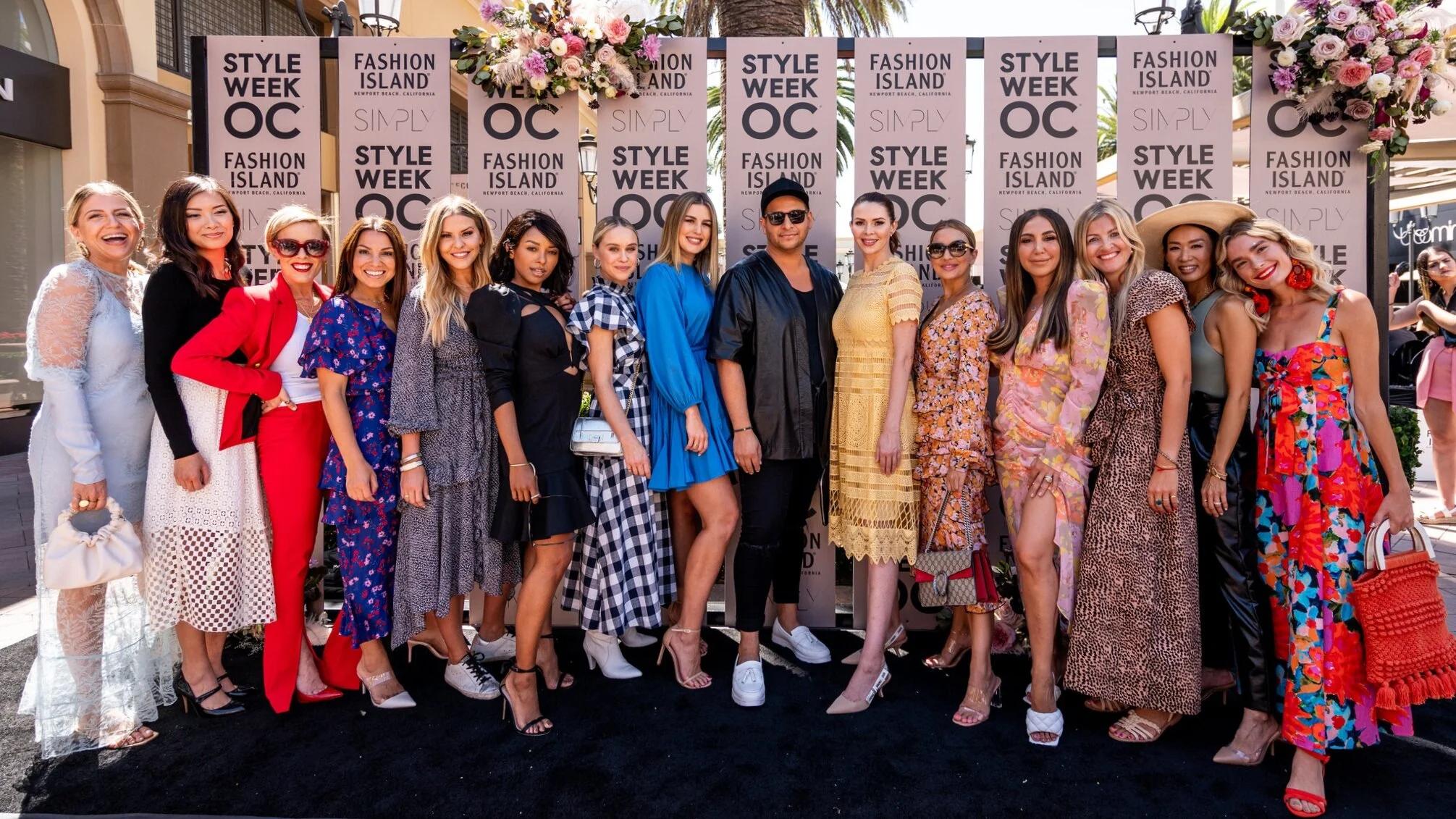 FROM LEFT: Lindsay Albanese, Brandy Pham, Cassydy Berliner, Sarah Boyd, Courtney Kerr, Kat Graham, Becca Tobin, Carissa Culiner, Lo VonRumpf, Carly Steel, Olia Majd, Diana Madison, Gorjana Reidel, Christine Kong, and Officially Quigley
