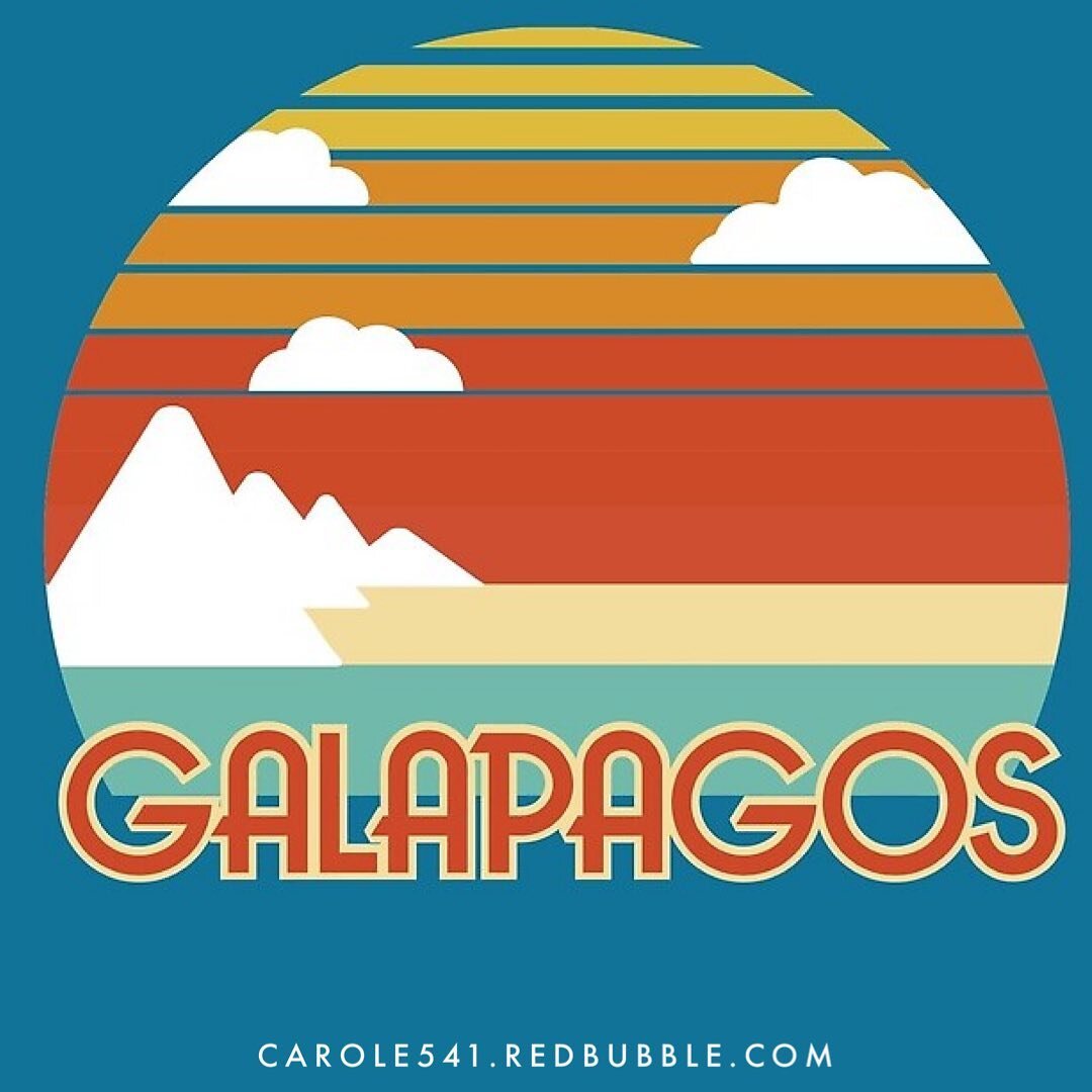 Updating the Galapagos design with new a background color. 
#vonnegut #galapagos #redbubble #redbubbleshop