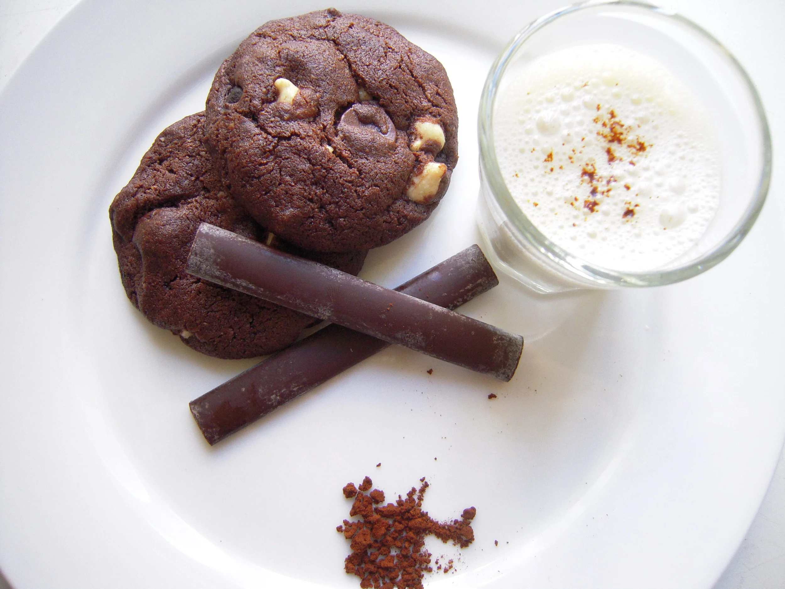 Double Chocolate Espresso Cookies