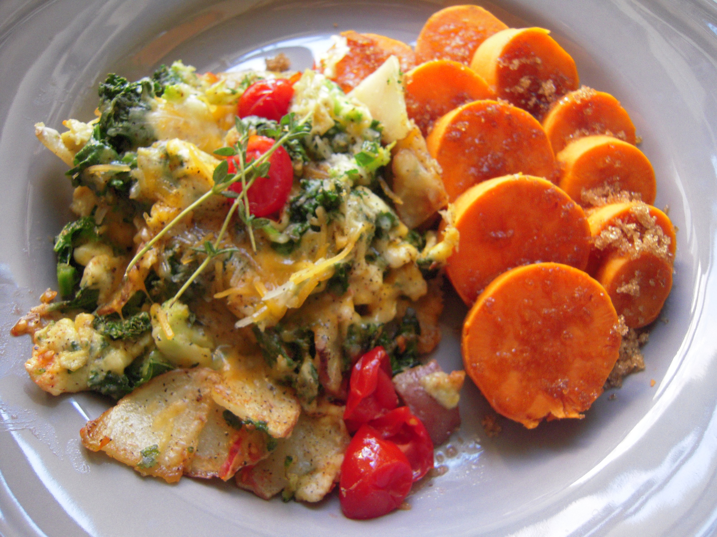 Yams and Garden Scramble.