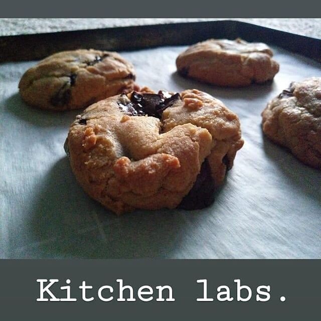 Out of one lab and into another.

Quarantine project #1: 
the chocolate chip cookie.

#sandc #T-minus2weekstogetbackintokitchen #baking #chocolatechip #test #cookies #moretocome #sweets #food #comfortcookie #pleasestayhome #makestuff