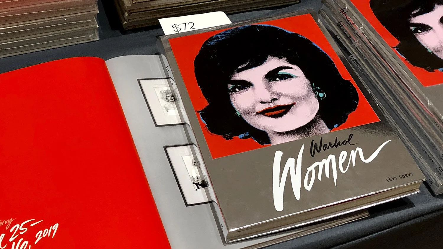 Warhol Women Lettering (Design by McCall Assoc.)