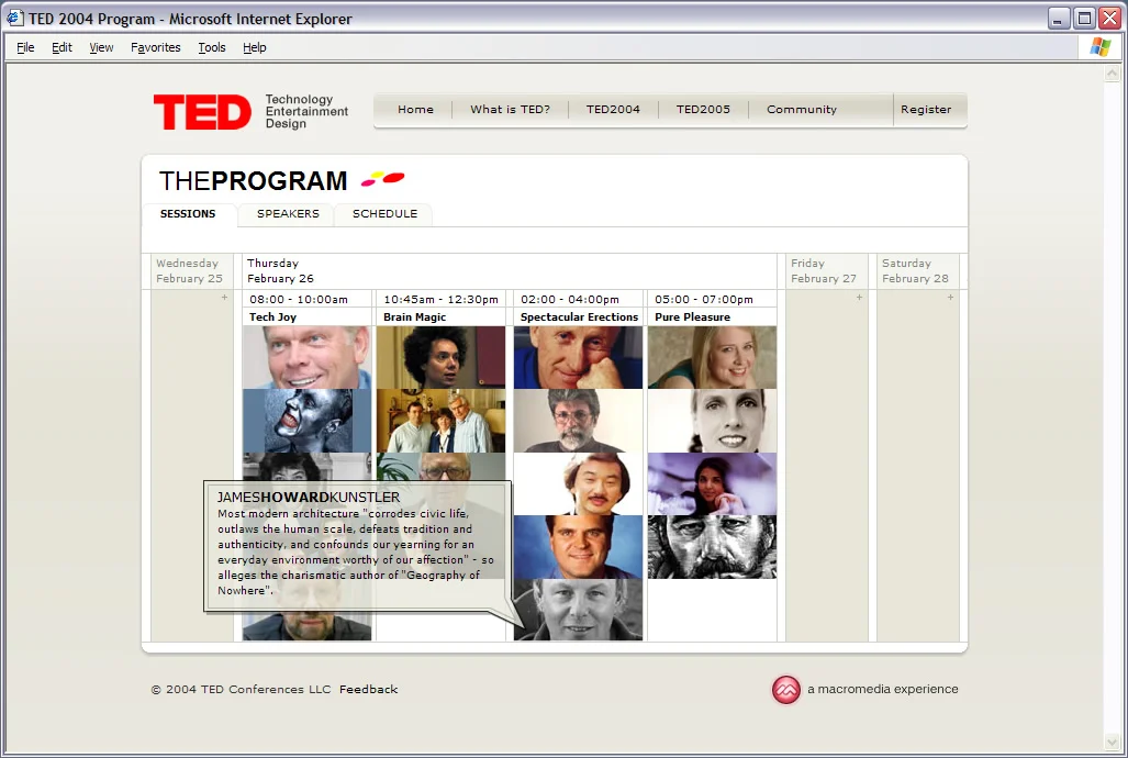 TED Program Guide