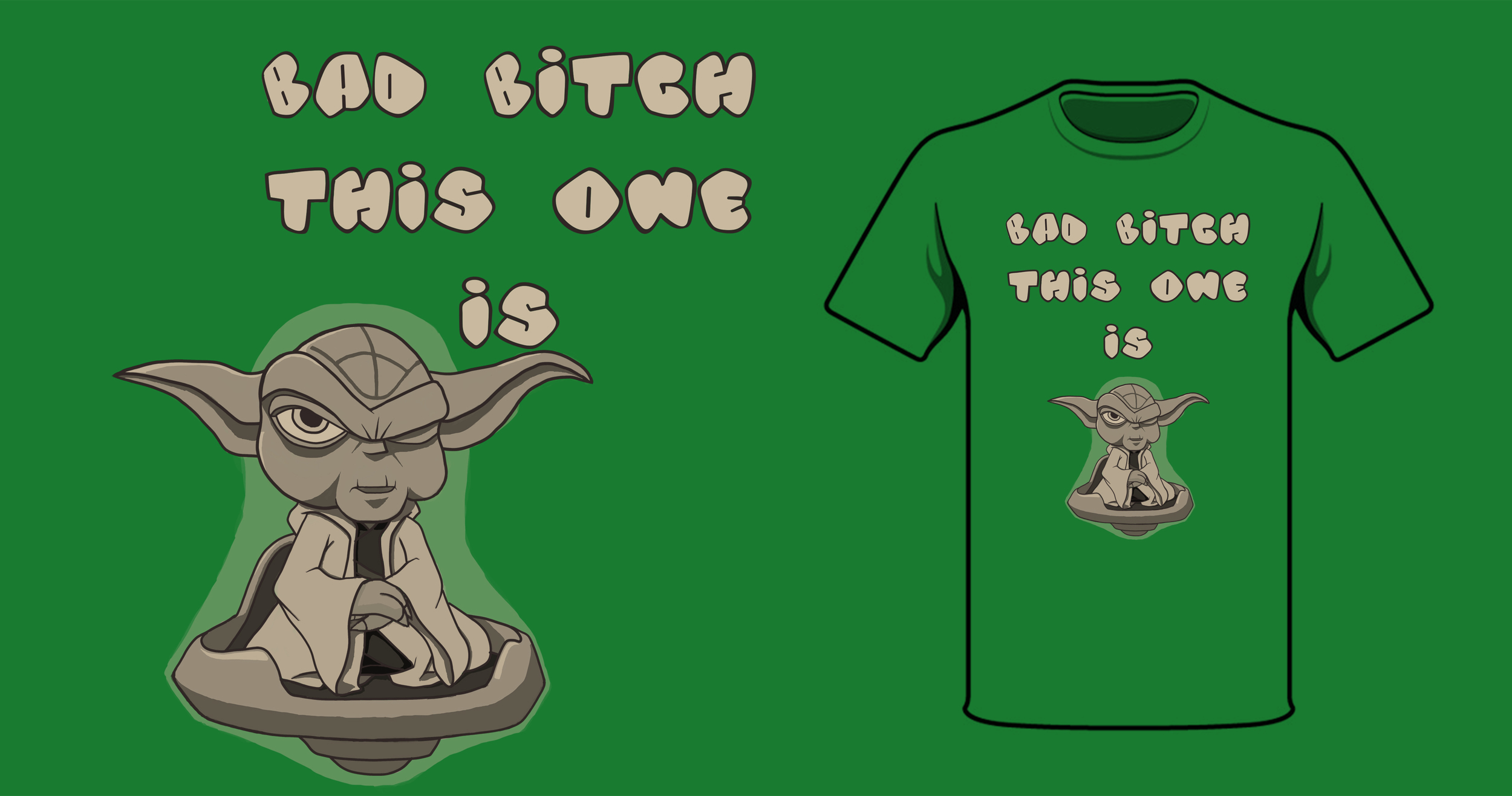 Yoda Bad Bitch 002