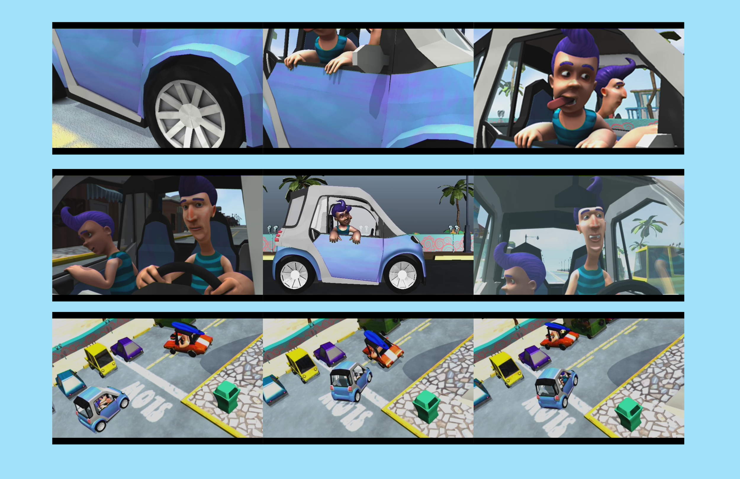 Toon Car 002